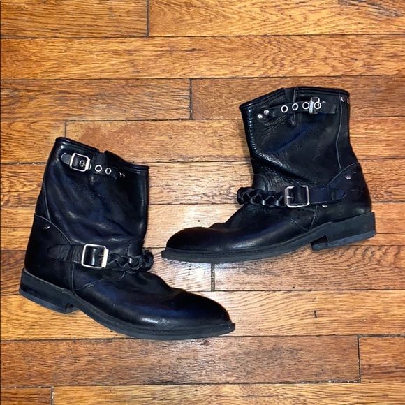 golden goose biker boots